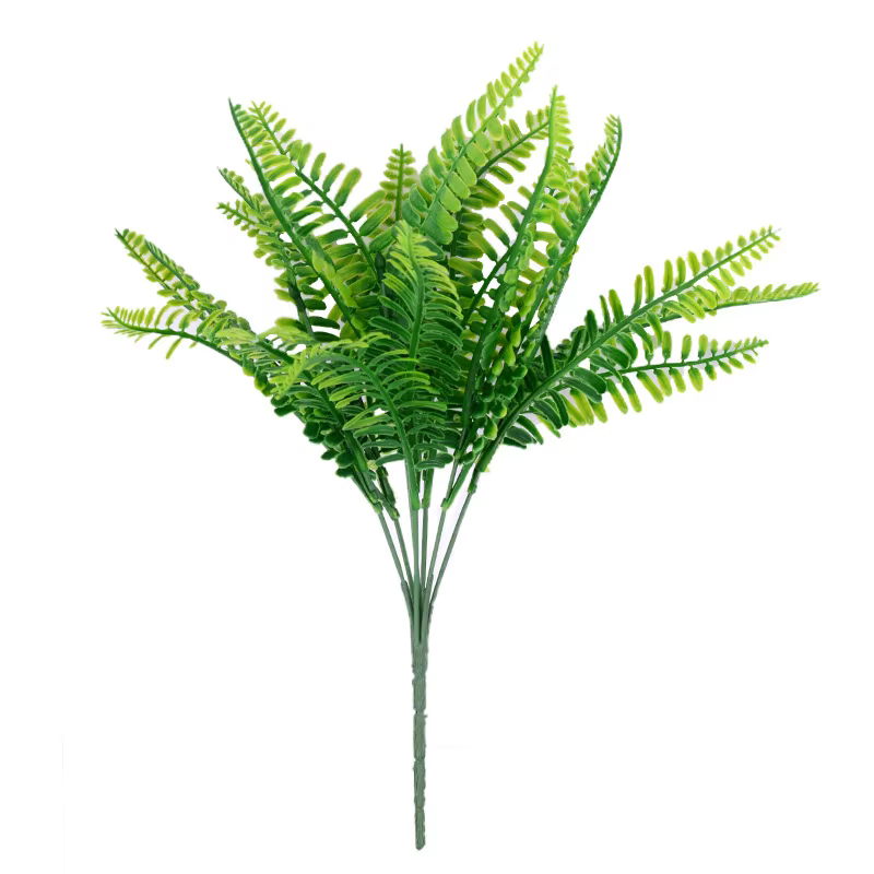 Plantes artificielles en plastique