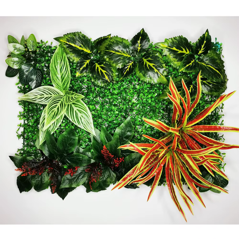 Panneau de plante artificielle fausse