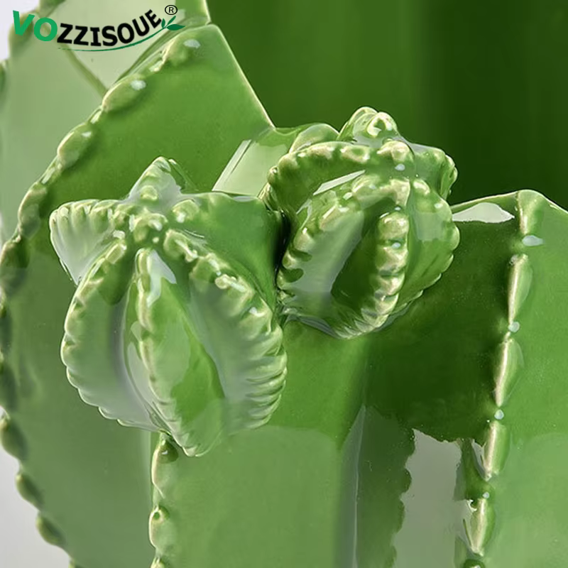Pots de bonsaï Cactus en céramique créatifs