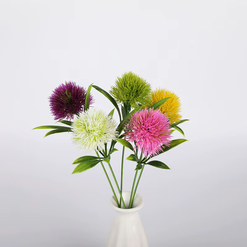 Plantes artificielles en plastique pissenlit pour Vases de maison