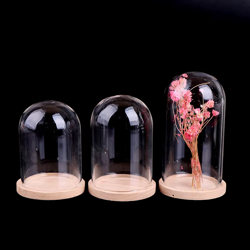 Présentoir à fleurs en verre Everche