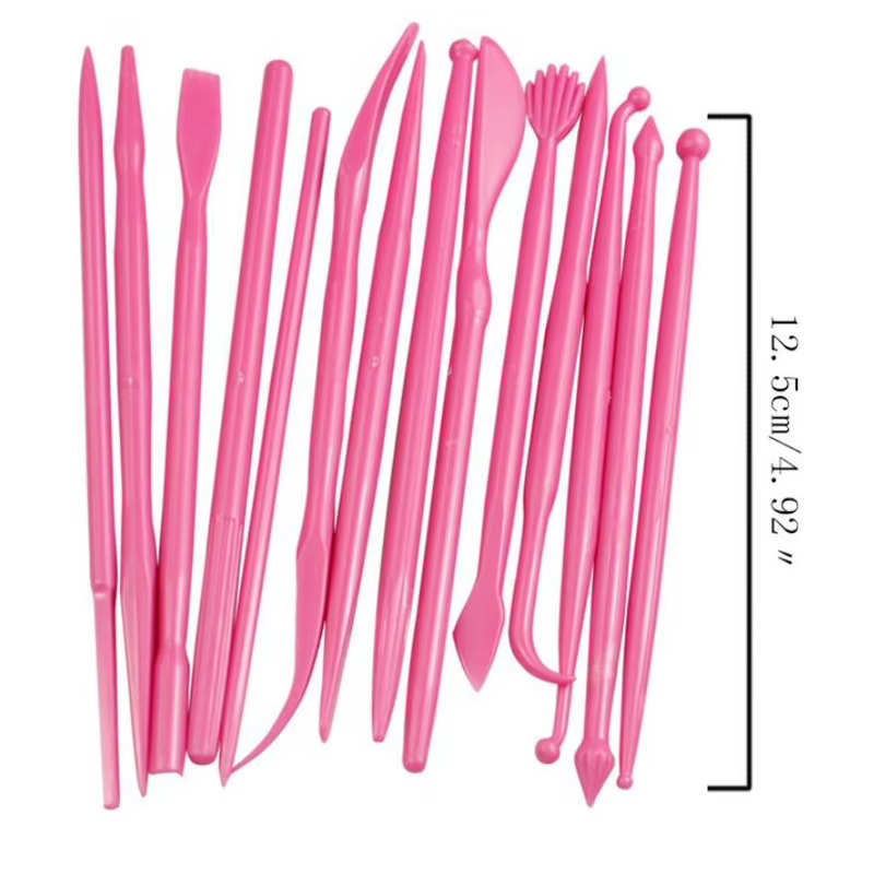 14 pièces/ensemble gâteau sculpté groupe Fondant gâteau sucre fleur Sculpture groupe façonnage cuisson bricolage outils de décoration Gumpaste moules