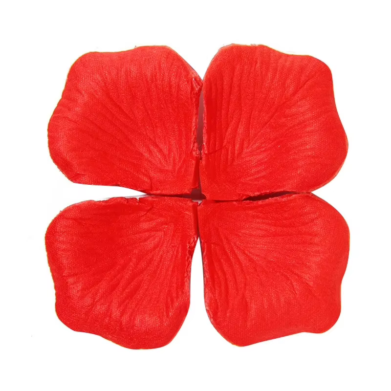 InjRose-Pétale de fleurs artificielles 5x5cm