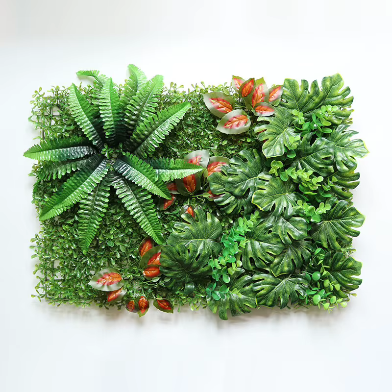 Décoration de la maison plante artificielle pelouse herbe mousse verte faux mur jardin décor intérieur extérieur