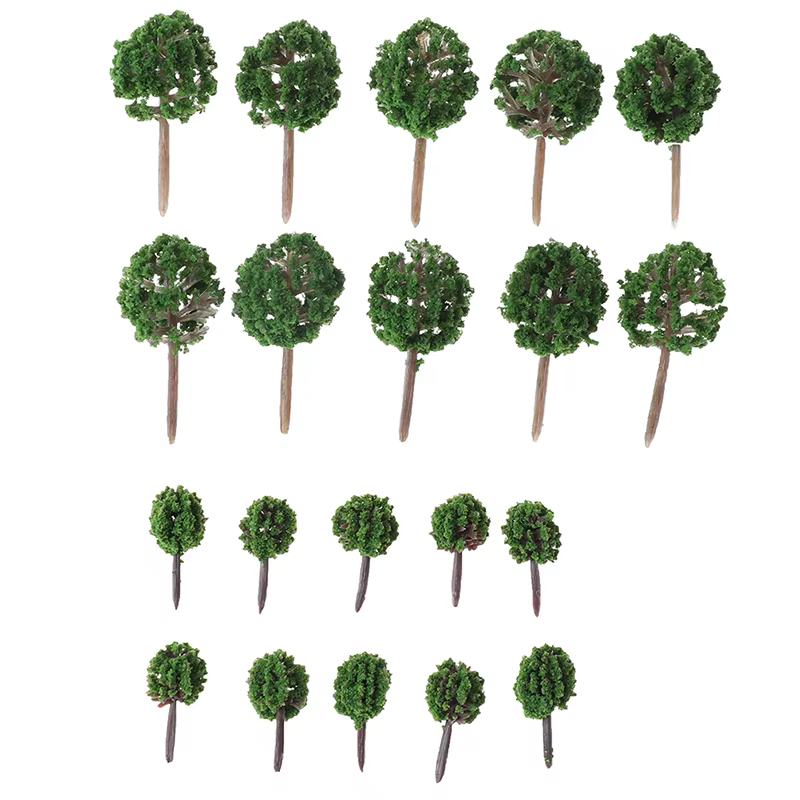 Arbres modèles de fleurs en forme de boule
