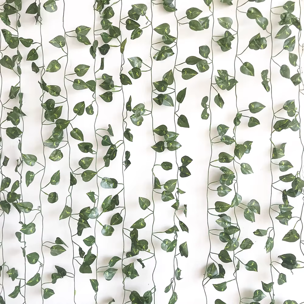 Plantes vertes artificielles suspendues 210cm