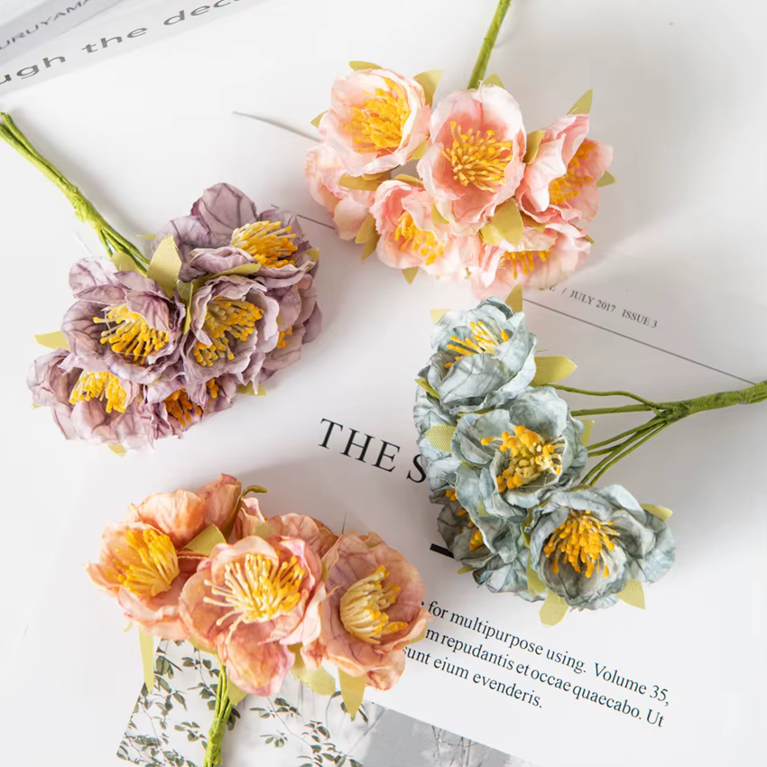 Fleurs artificielles décoratives pour la maison