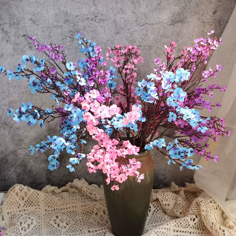 Fleurs Artificielles Blanches de pouvez-vous psophile