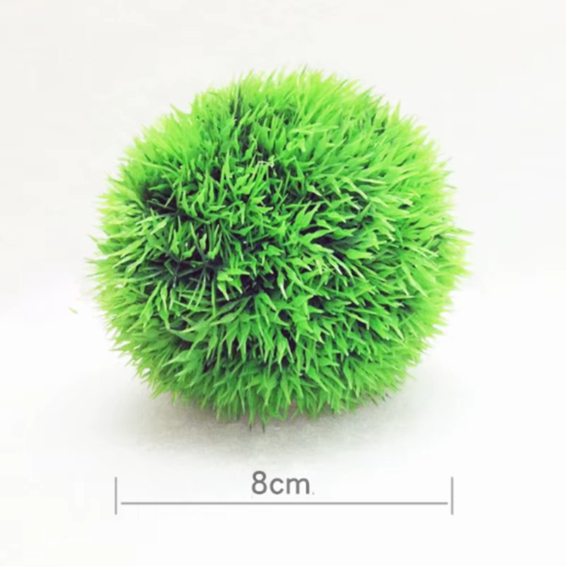 Dia. Décoration de plantes d'aquarium 8cm
