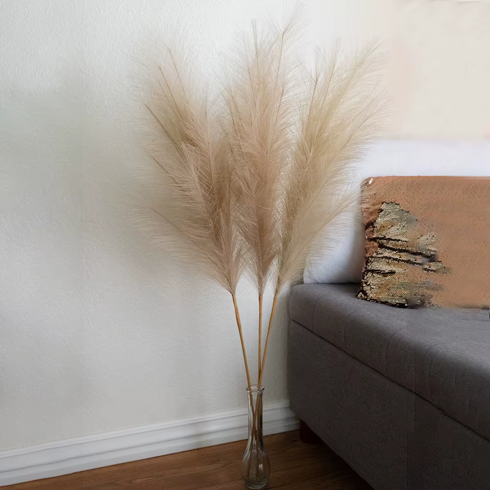 1 pièces Faux Pampas herbe décor Plume