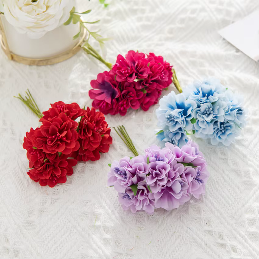Bouquet de fleurs artificielles