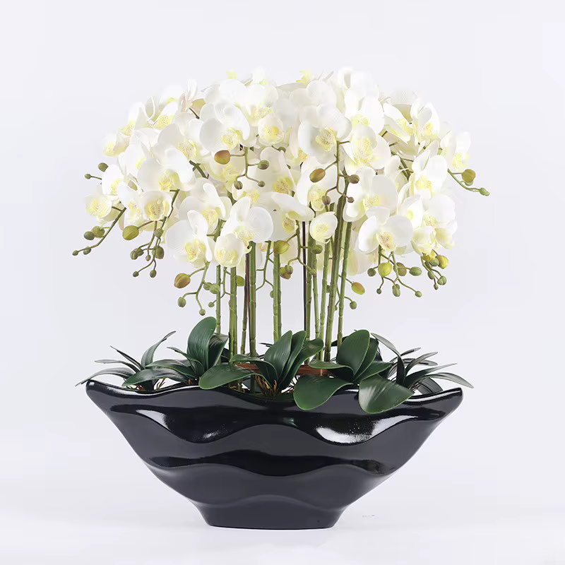 Orchidée Papillon Artificielle en PU