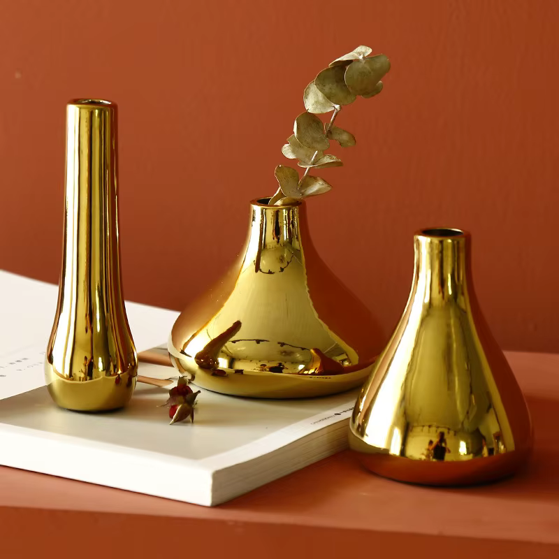 Vase en céramique pour fleur séchée