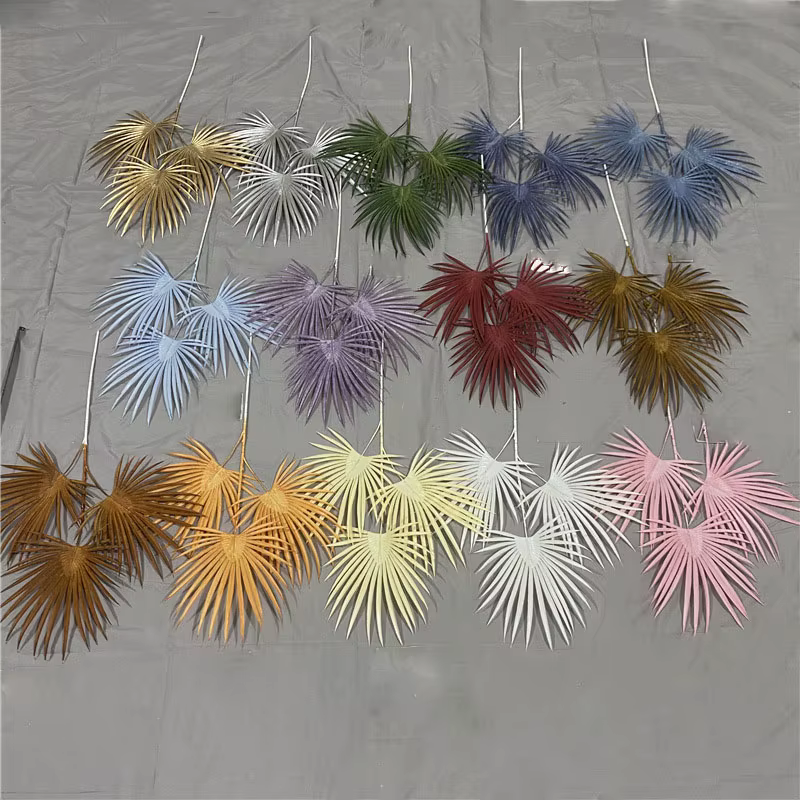 Fleur artificielle en plastique