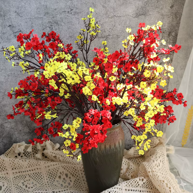 Fleurs Artificielles Blanches de pouvez-vous psophile