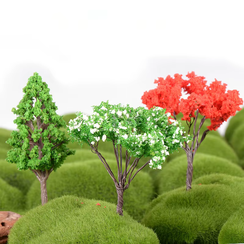 Arbre Rose Artificiel, Saule Miniature