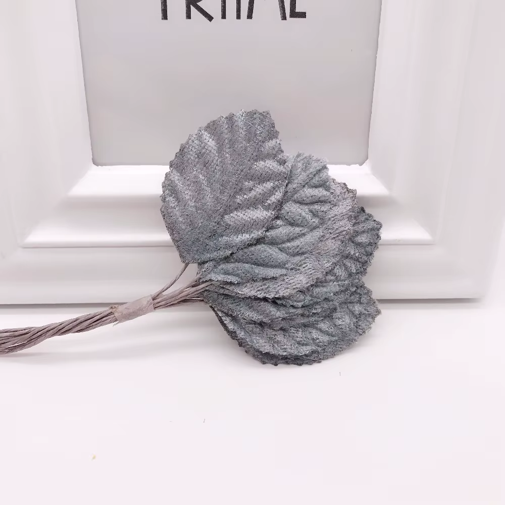 Fleurs artificielles en forme de feuille de soie