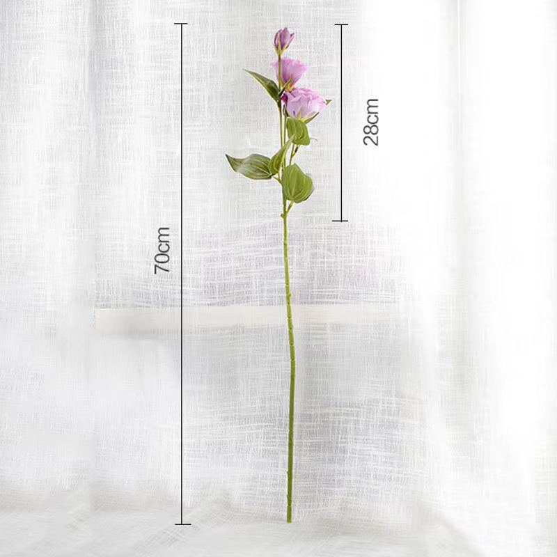 Fleur artificielle Eustoma du Trigeminal