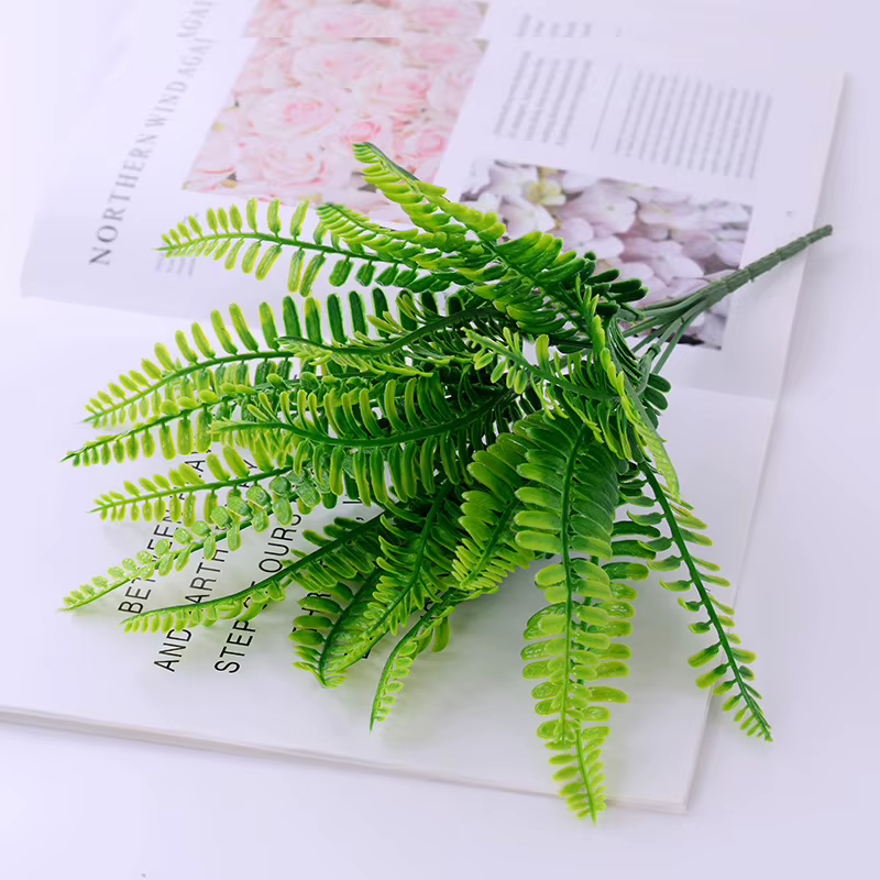 Plantes artificielles en plastique