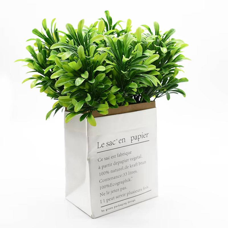Vase à fleurs en plastique pour décoration de mariage