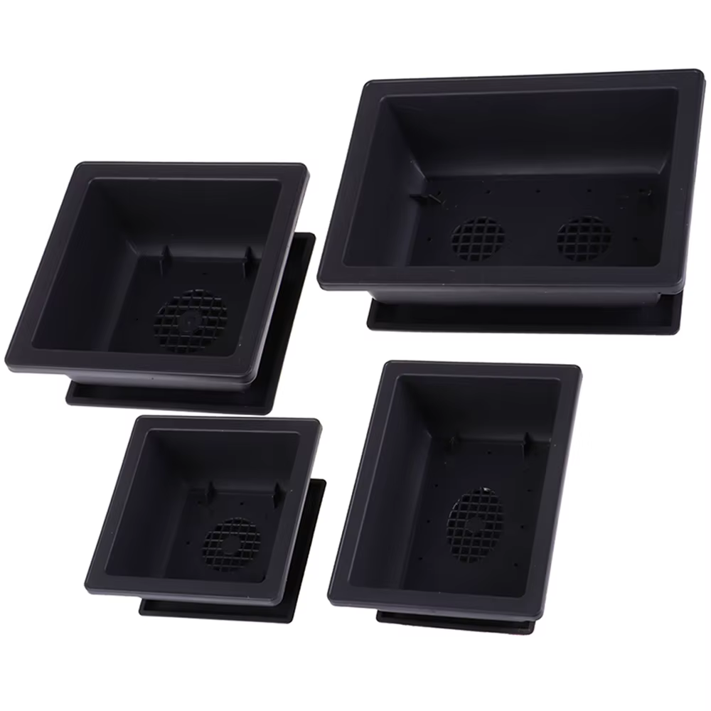 Pot de fleur en plastique pour plantes succulentes