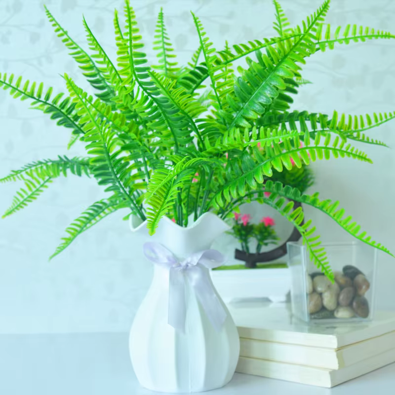 Plantes artificielles en plastique