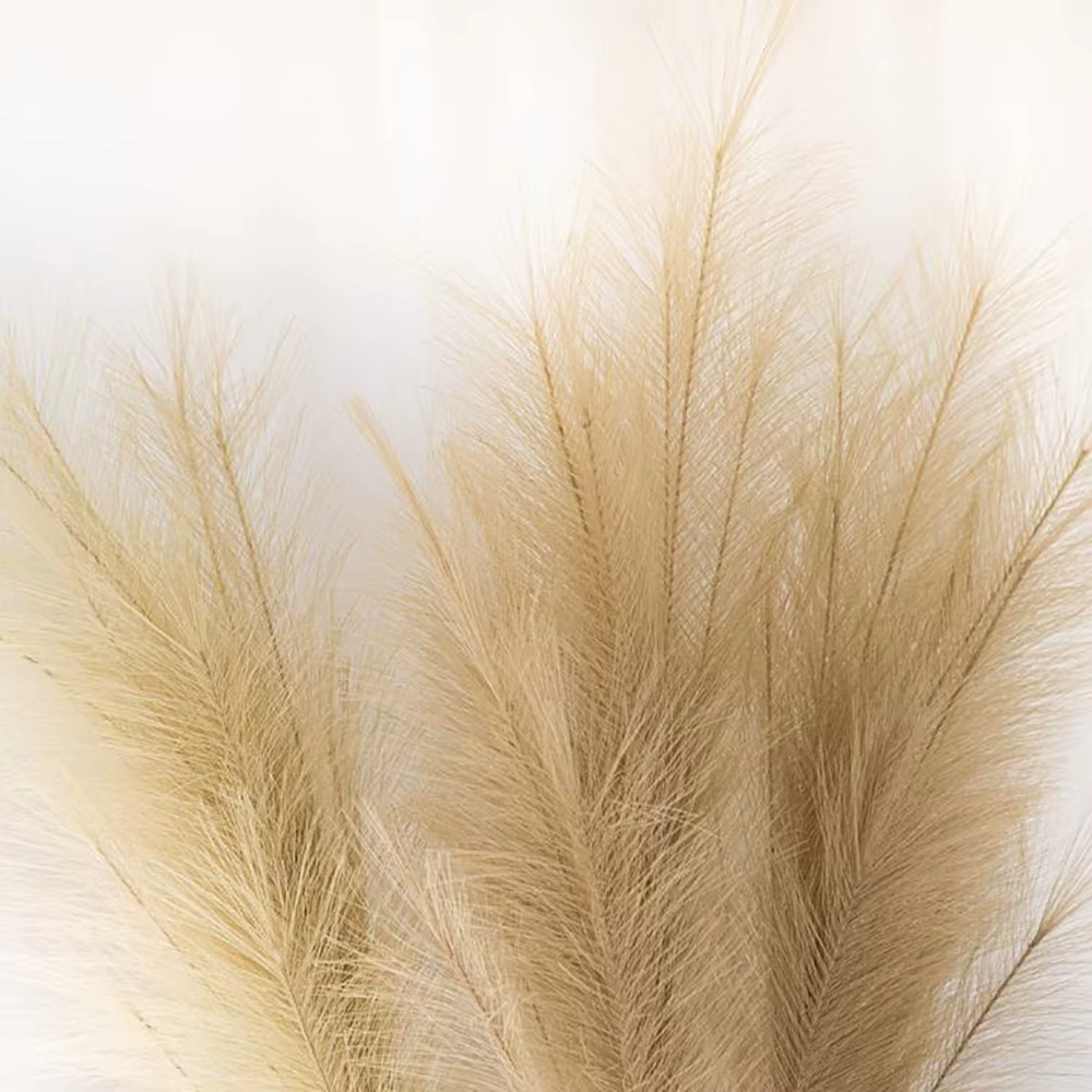 1 pièces Faux Pampas herbe décor Plume