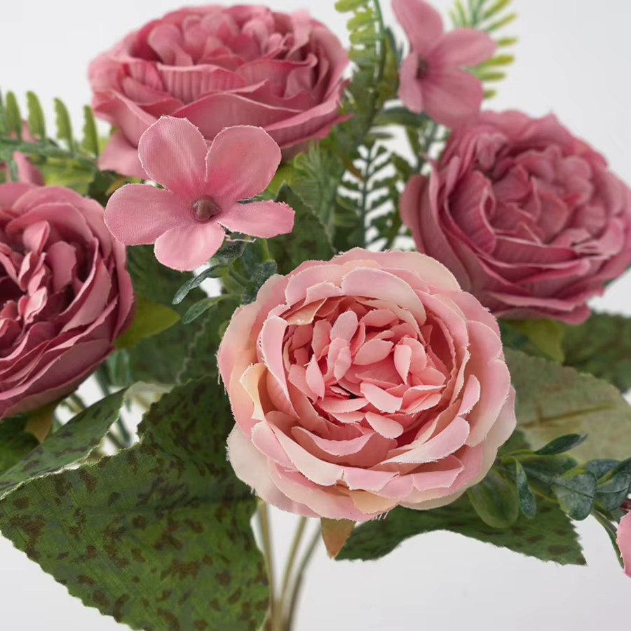 Vases de fleurs artificielles pour la décoration de la maison