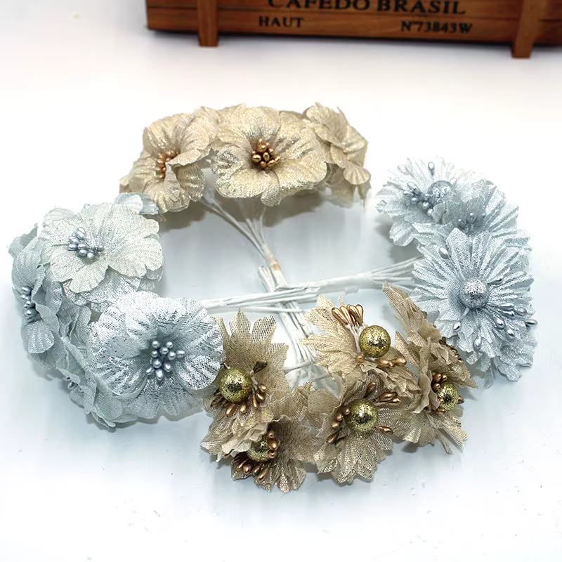 Bouquet de fleurs de cerisier artificielles