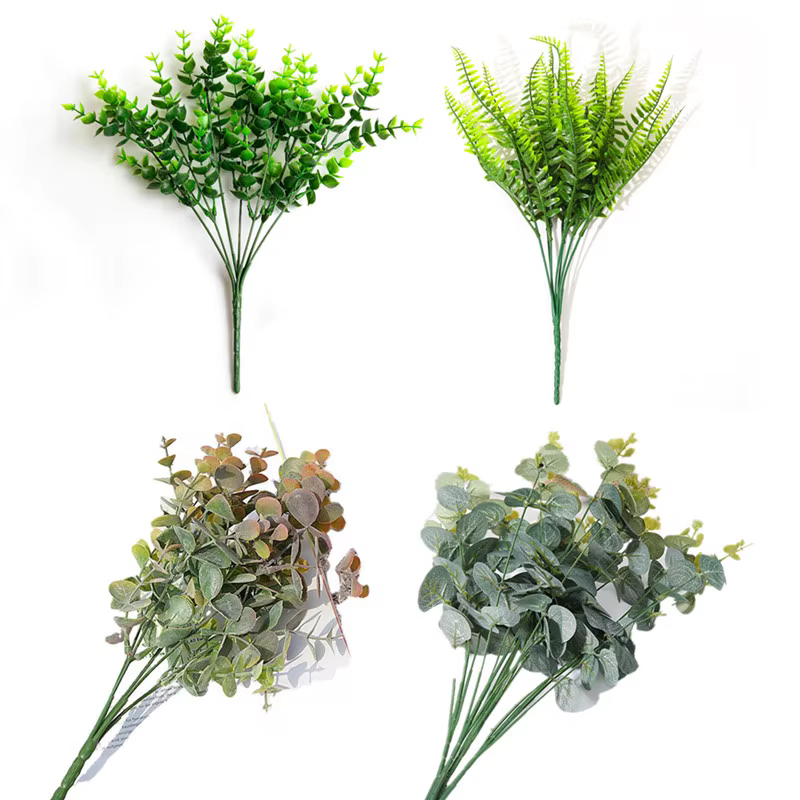 Plantes artificielles d'eucalyptus
