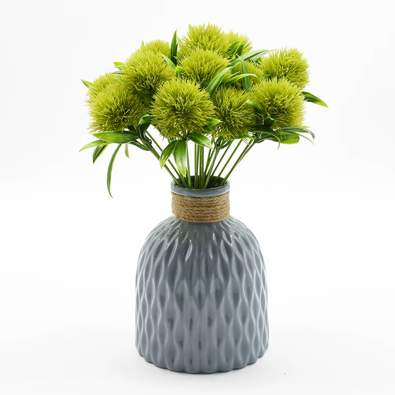 Vase pissenlit en plastique