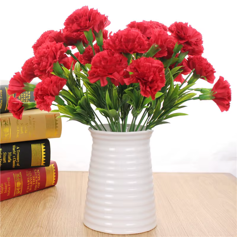 Fleur artificielle d'oeillet extérieur