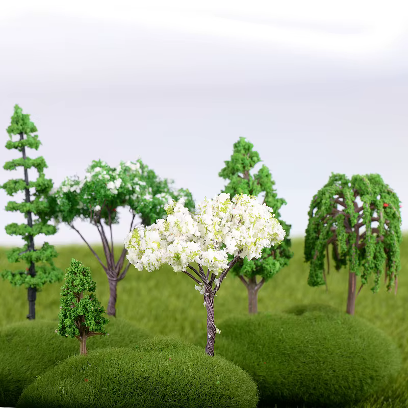 Arbre Rose Artificiel, Saule Miniature