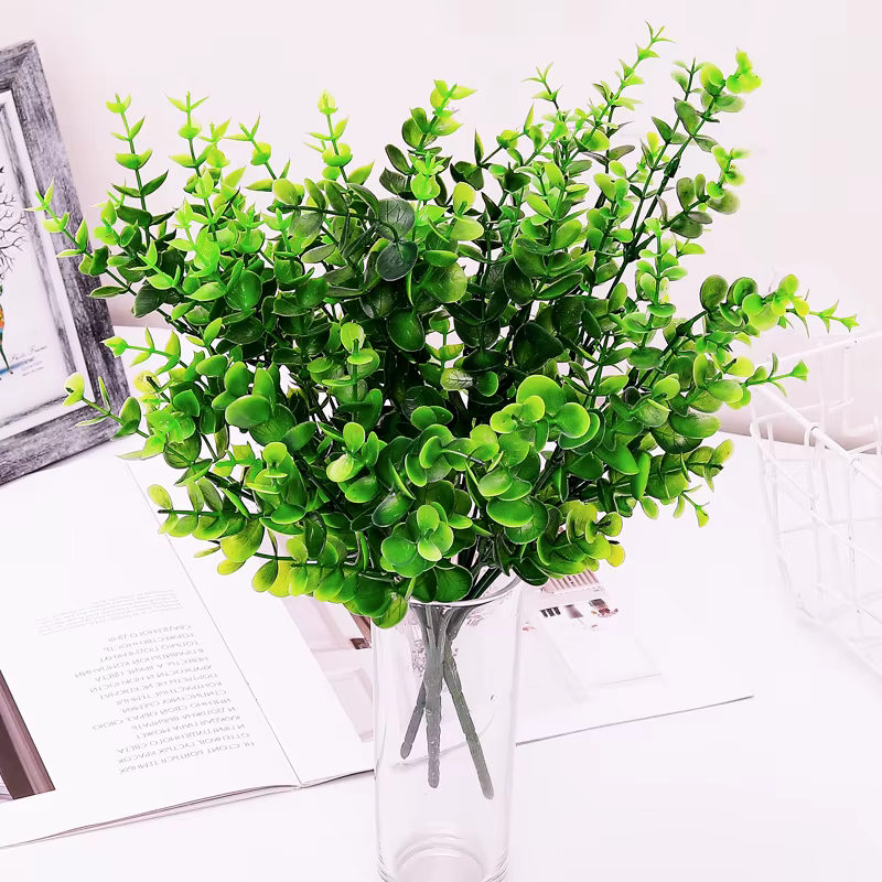 Plantes artificielles d'eucalyptus