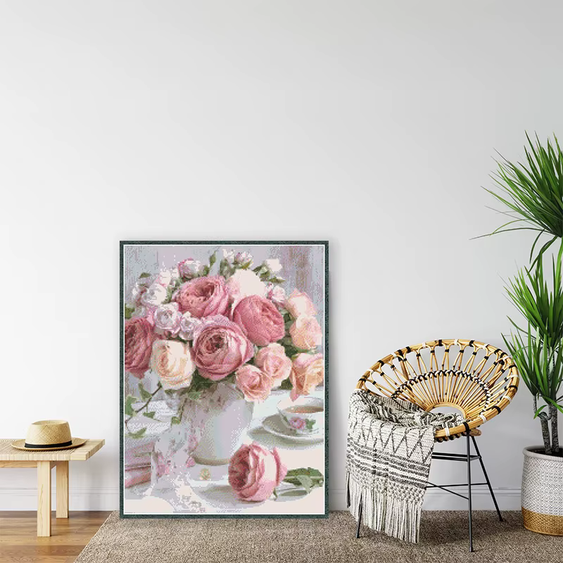 Série de vases à fleurs