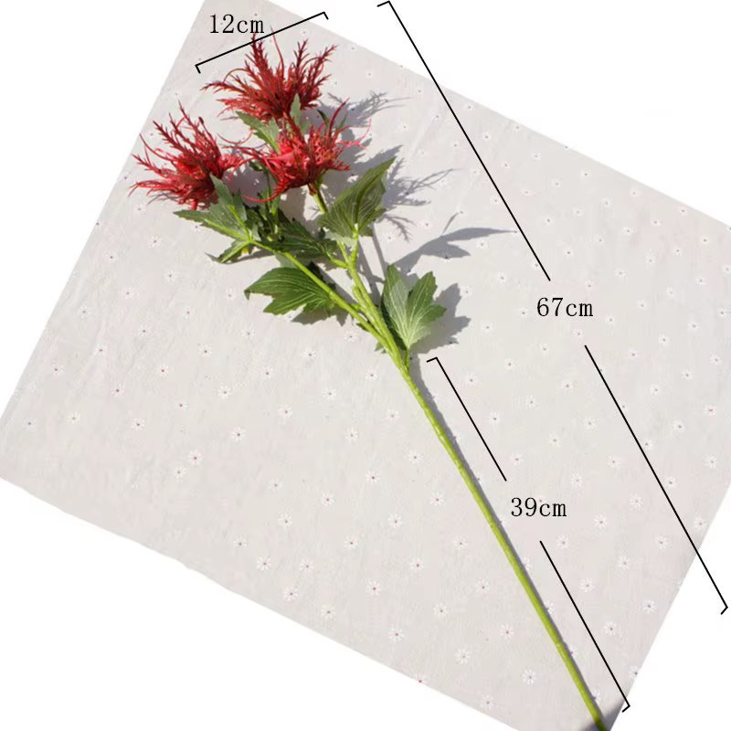 67 cm en plastique épine persil fleur branche fleurs artificielles mariage décoration de la maison flores bricolage
