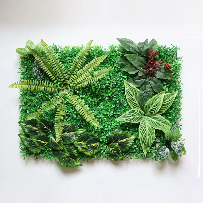 Décoration de la maison plante artificielle pelouse herbe mousse verte faux mur jardin décor intérieur extérieur