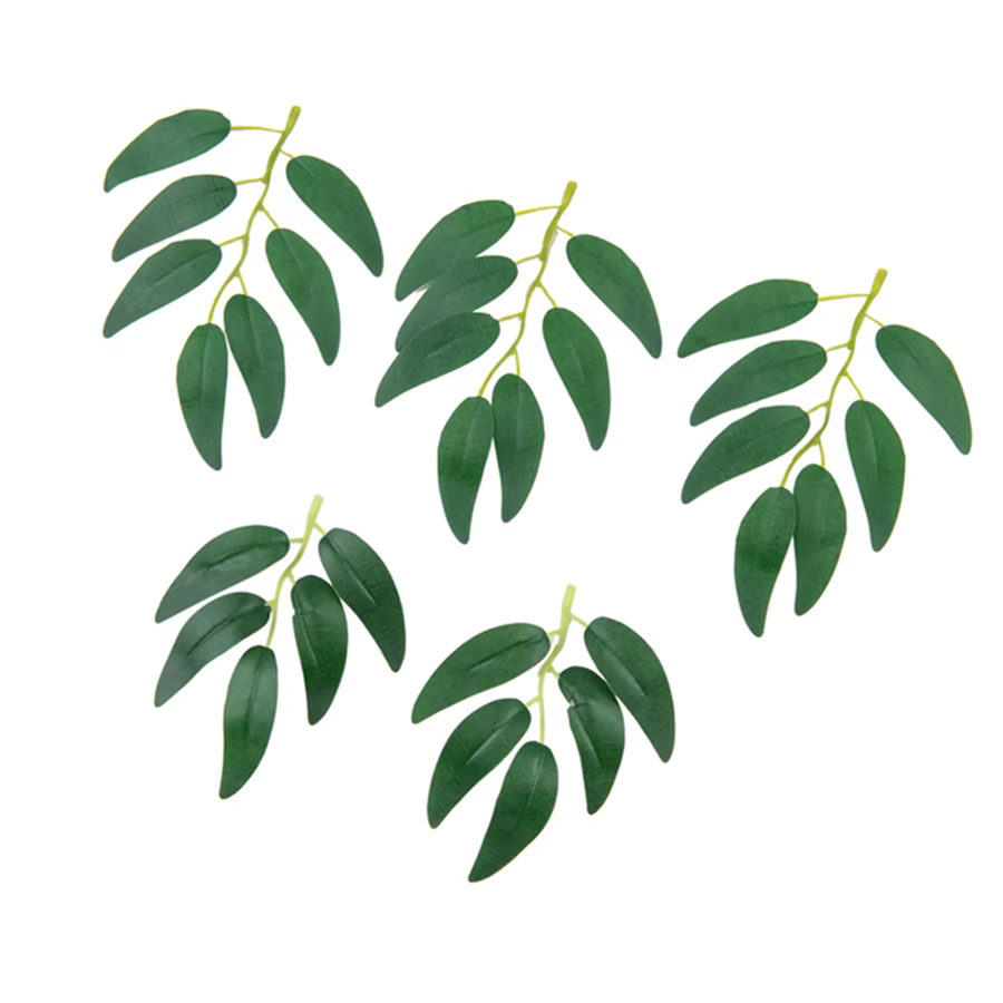 Plante artificielle en soie verte