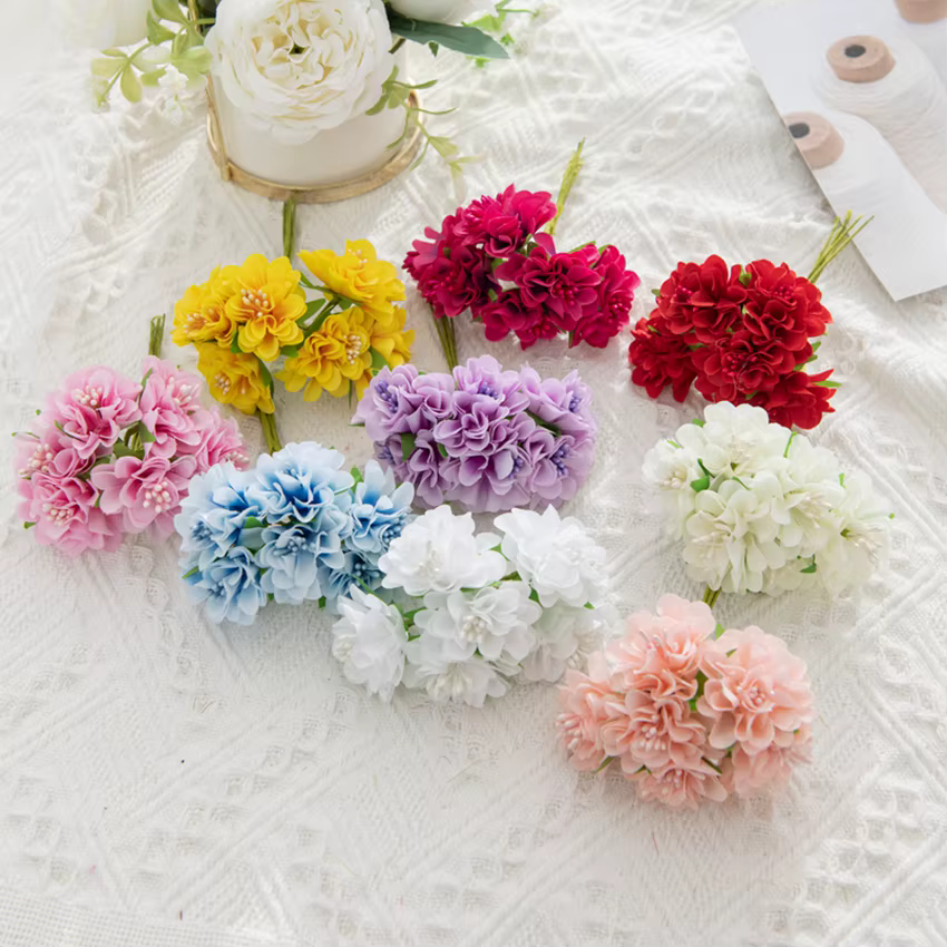 Bouquet de fleurs artificielles