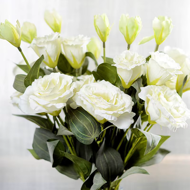 Fleur artificielle Eustoma du Trigeminal