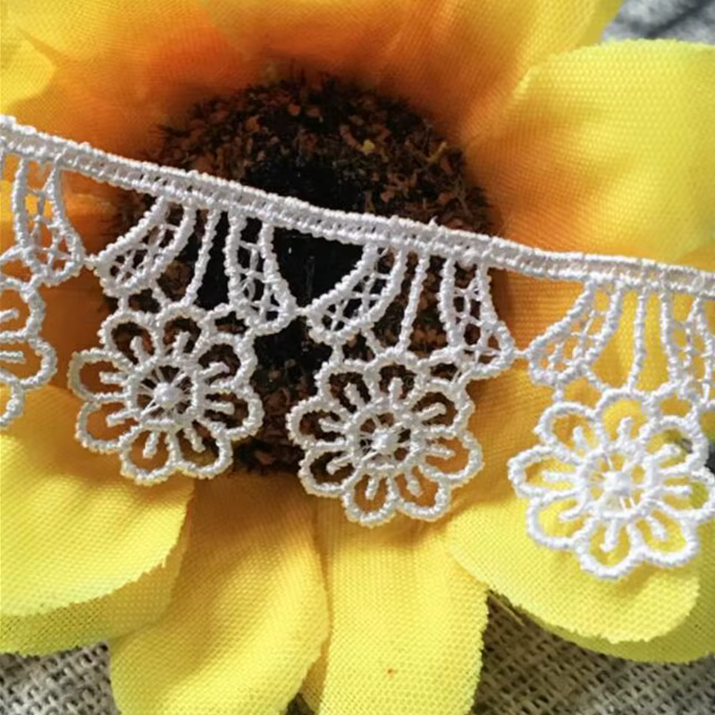 Garniture en dentelle fleur de soleil 2 Yards/Lot
