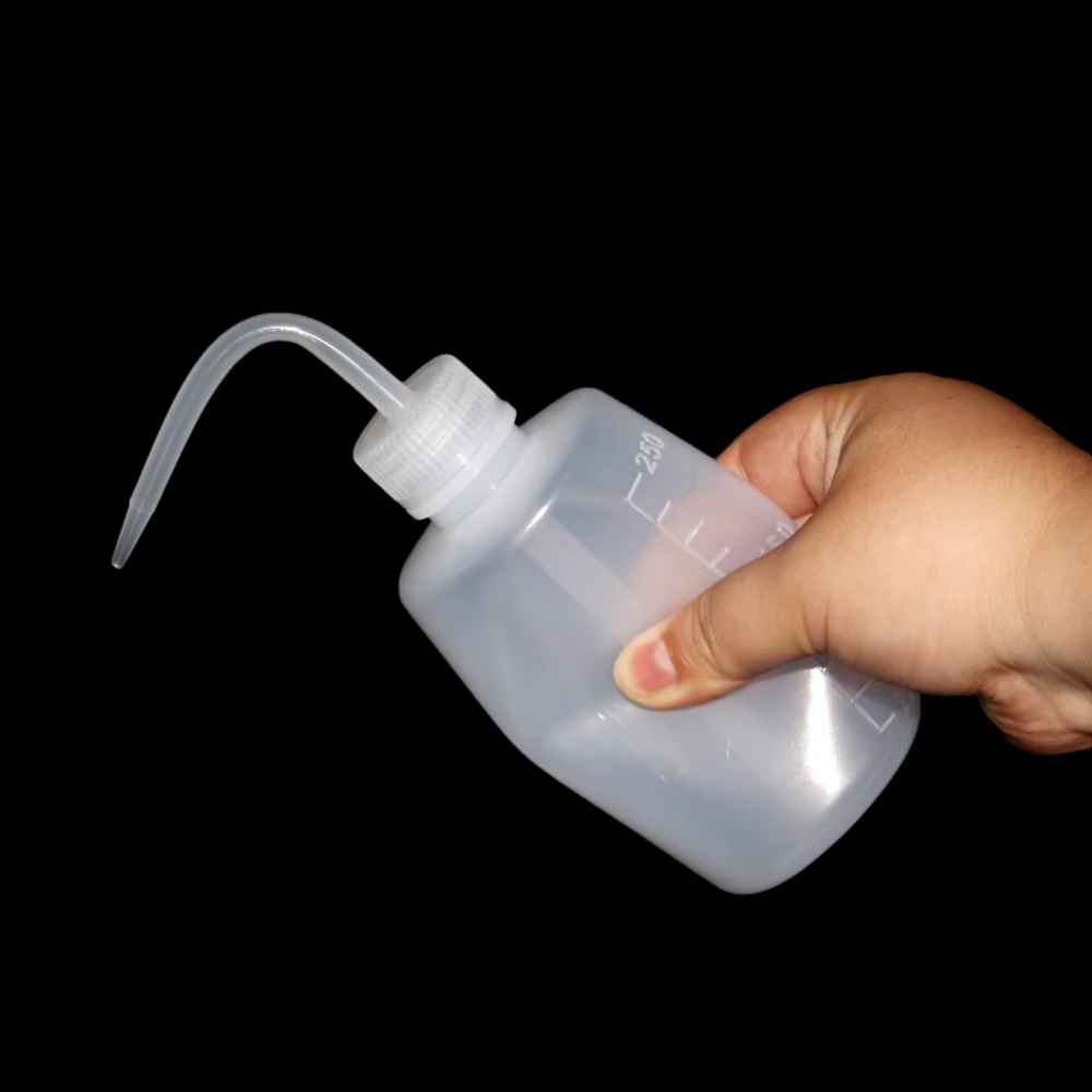 Bouteille à presser en plastique de 150/250/500ml