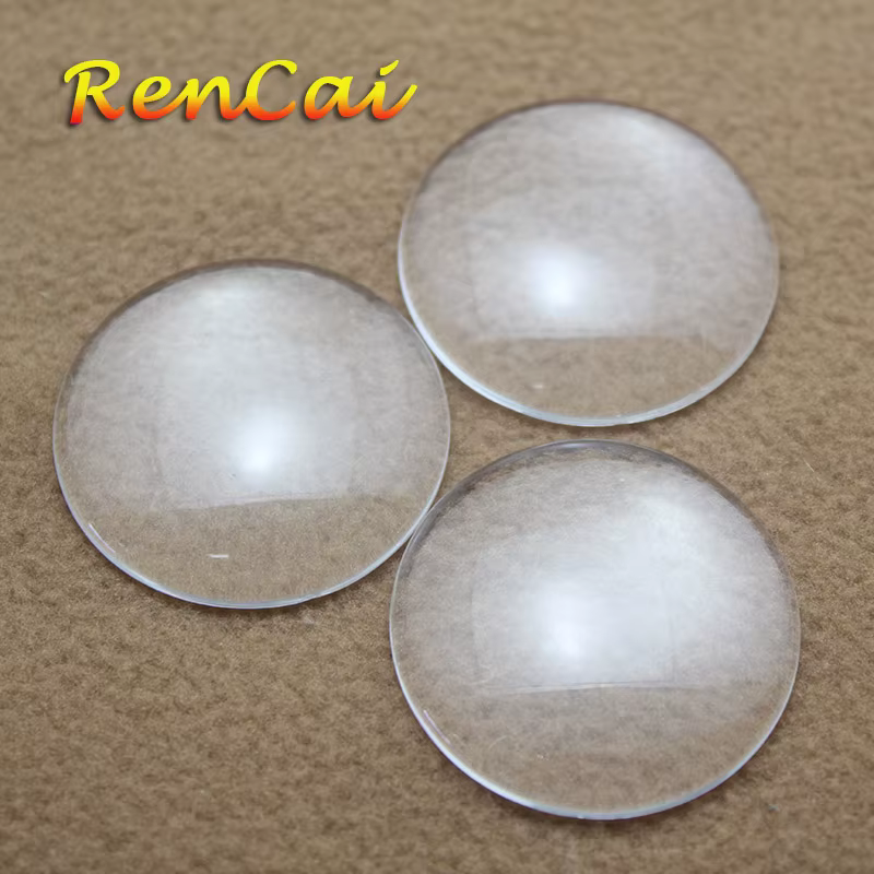 Cabochon Rond en Verre Transparent à Dos pio de 20mm, Bijoux de Charme de DIY, 500 Pièces
