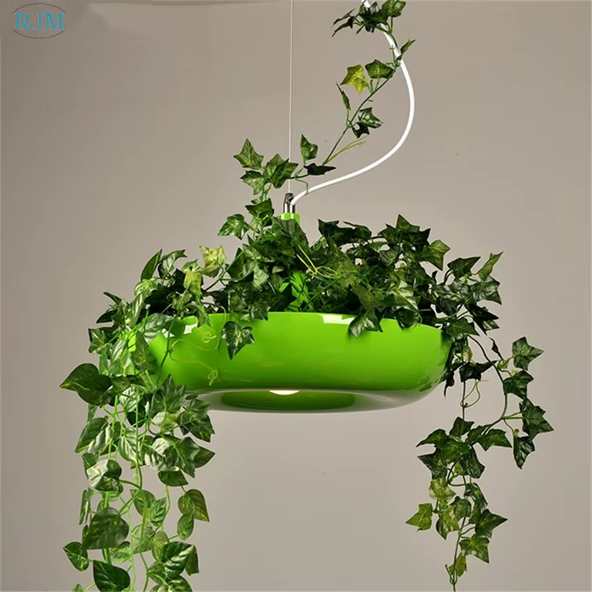 Moderne nordique créatif Pot plantes lampes suspendues Babylon jardin bricolage suspension pour salon café maison éclairage décor