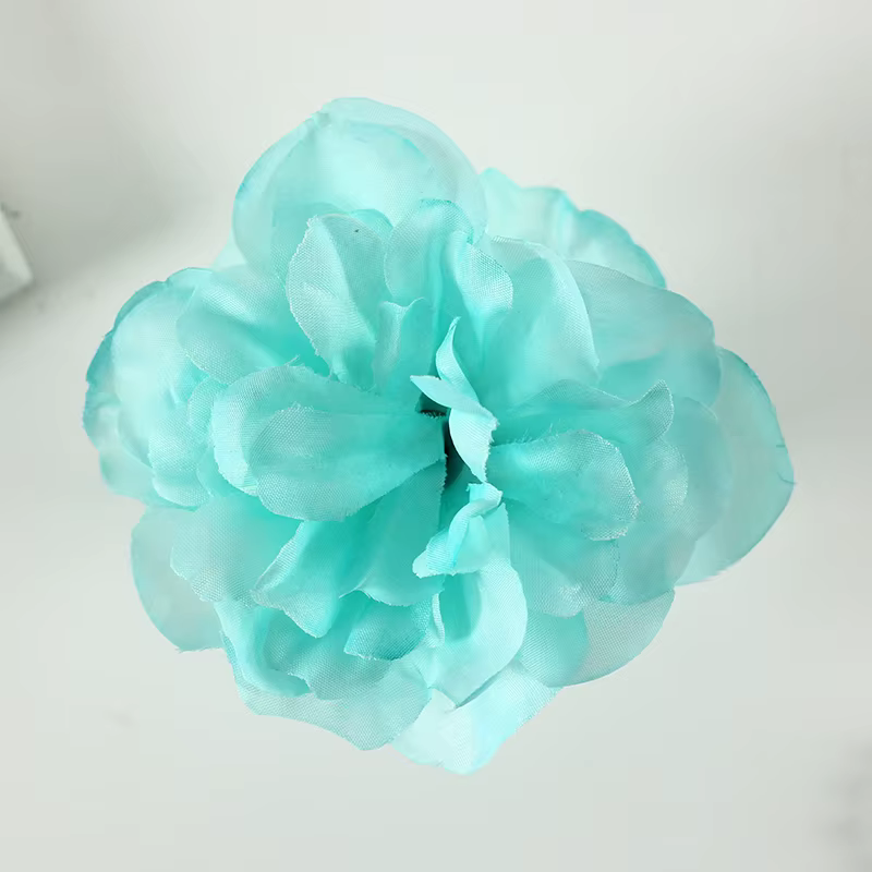 Nouveau lot de 50 têtes de fleurs artificielles Dahlia Rose pour décoration de mariage et de fête