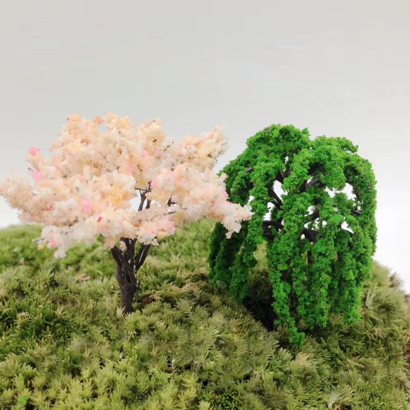 Arbre Rose Artificiel, Saule Miniature