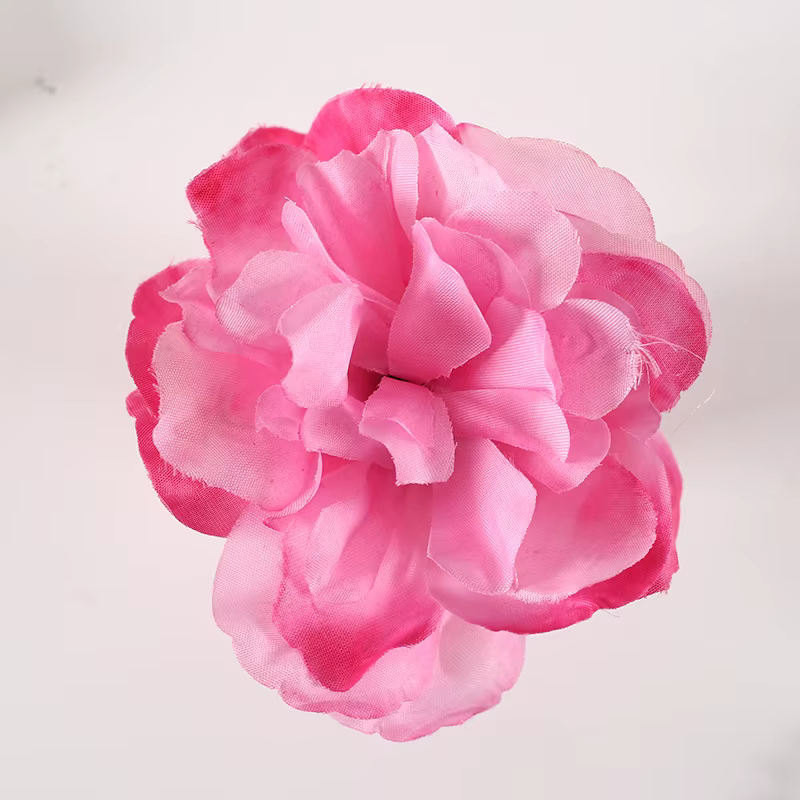 Nouveau lot de 50 têtes de fleurs artificielles Dahlia Rose pour décoration de mariage et de fête