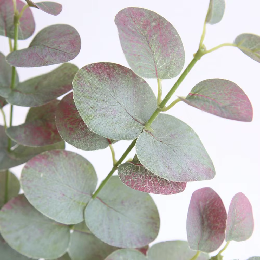 Feuilles d'eucalyptus artificielles vertes