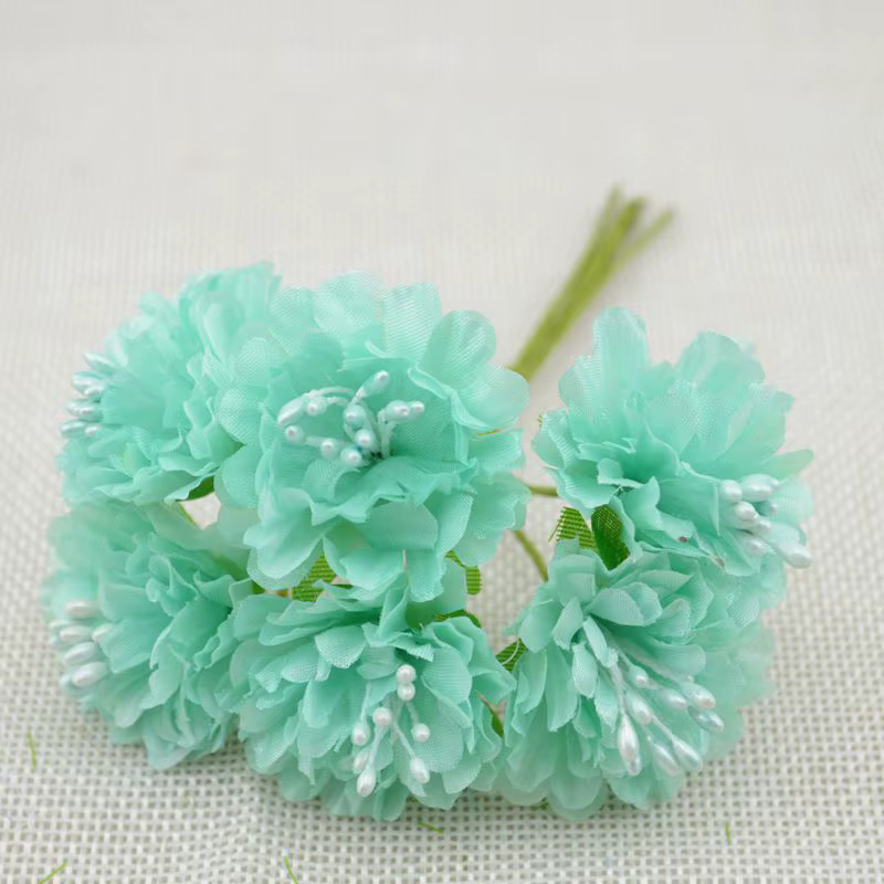 Bouquet de fleurs artificielles en soie