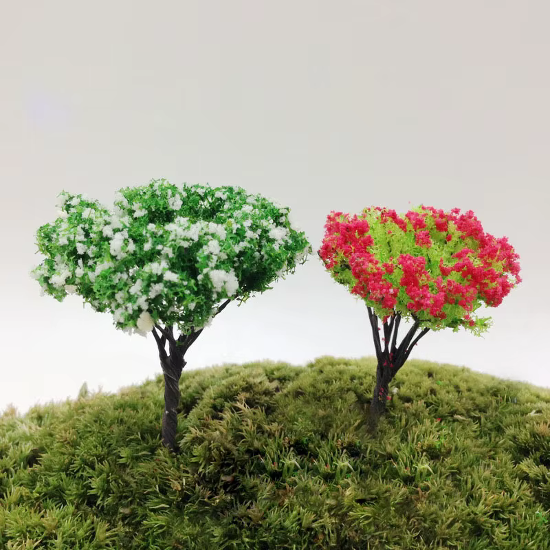 Arbre Rose Artificiel, Saule Miniature